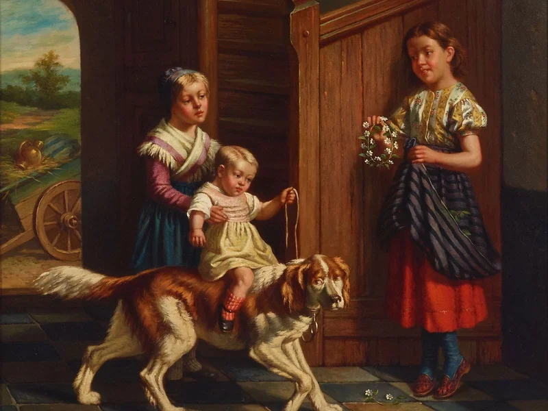 1821-Joseph Gyselinckx - Il cavallo cauto
